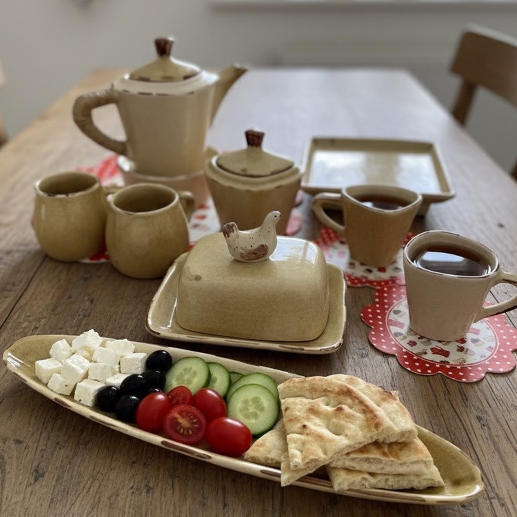 ست صبحانه خوری سحر(پس کرایه)