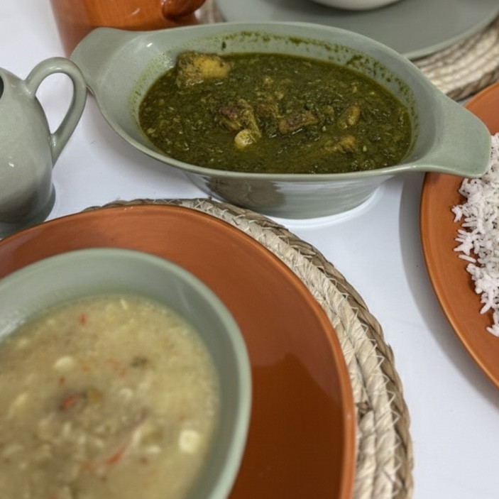 ست غذا خوری حنا(پس کرایه)