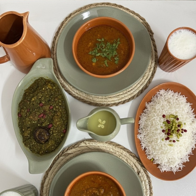 ست غذا خوری حنا(پس کرایه)