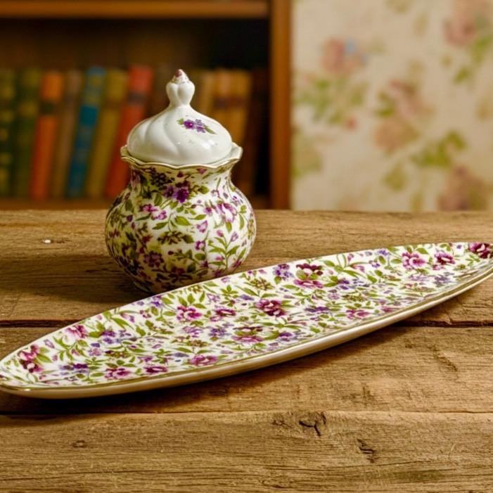 دیس سوشی خوری مزین به طلای مات(پس کرایه)
