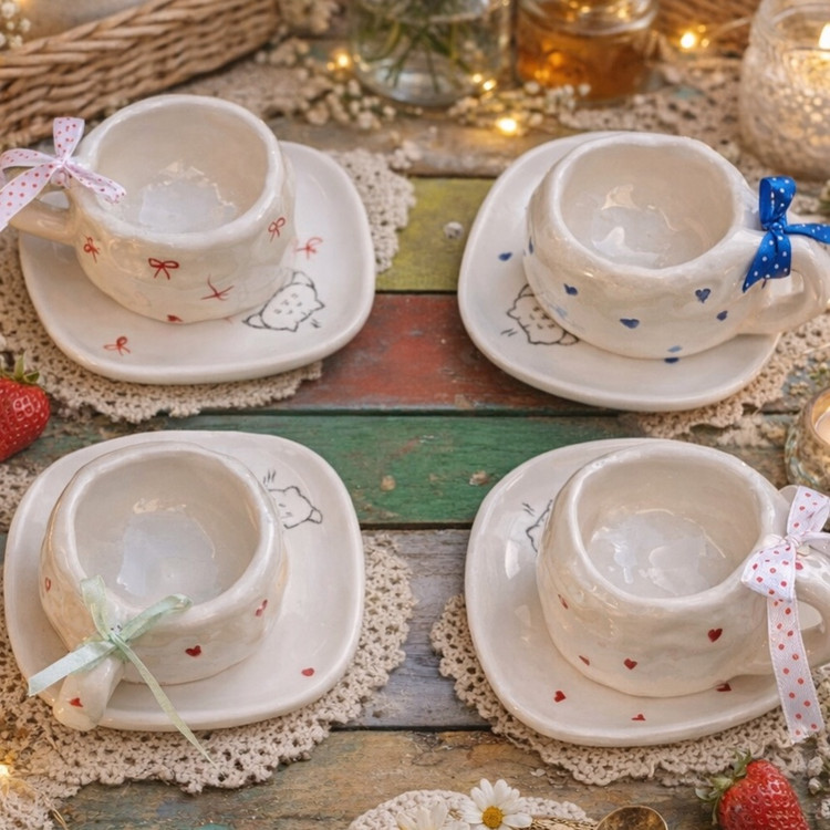 فنجان دفرمه دستساز مخصوص کیک های فنجانی(پس کرایه)