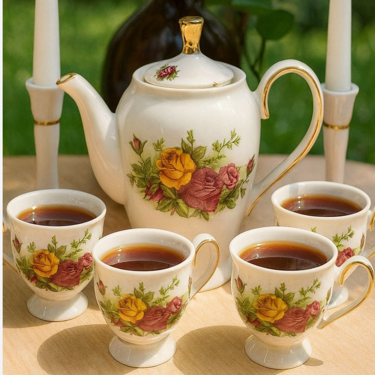 ست چایخوری لمونژ(پس کرایه)