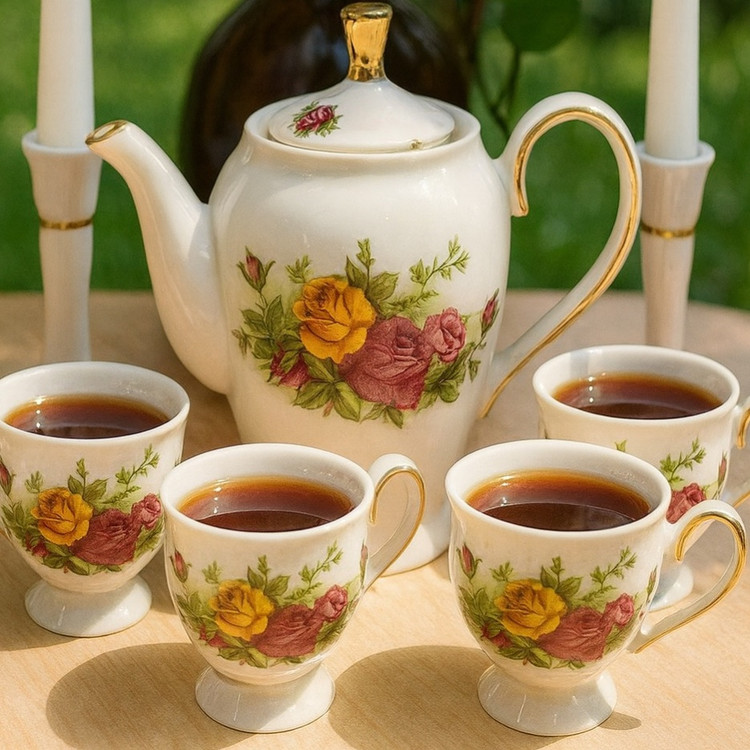 ست چایخوری لمونژ(پس کرایه)