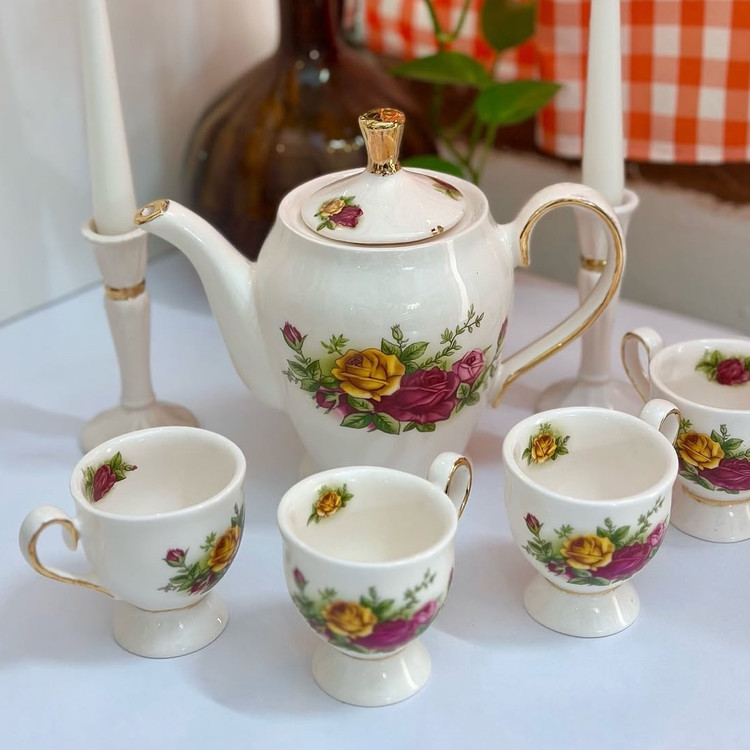 ست چایخوری لمونژ(پس کرایه)